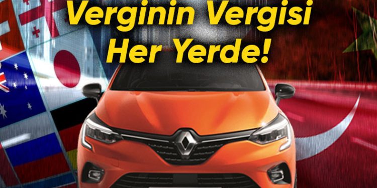 Dünya Ülkelerinde Arabalardan Ne Kadar Vergi Alınıyor?